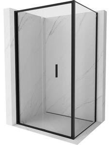 Mexen Exo сгъваема душ кабина 70 x 100 см, прозрачна, черна - 816-070-100-70-00