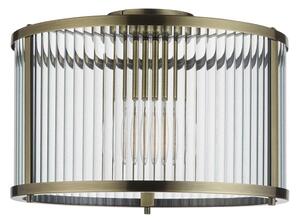 Endon 106265 - Таванно осветително тяло RIDGETON 1xE27/10W/230V, месинг