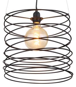 Globo 15640H - Полилей на кабел TILLY 1xE27/60W/230V черен