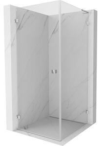 Mexen Lunar-B L лява душ кабина с врата 90 x 90 см, прозрачна, хром - 832L-090-090-01-00-L