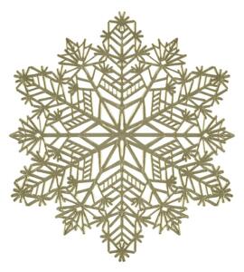 Подложка за хранене от PVC ø 38 cm Diamant – douceur d'intérieur