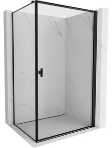 Mexen Mist-B кабина за душ с врата вдясно 70 x 100 см, черна рамка, черна - 8A2T-070-100-70-70-P