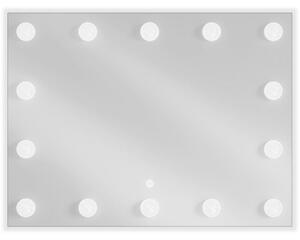 Mexen Dona осветено огледало за баня 80 x 60 см, LED 6000K, анти-пара - 9818-080-060-611-00