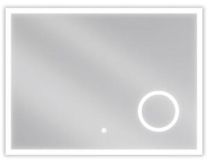 Mexen Kala осветено огледало за баня с козметично огледало 80 x 60 см, LED 6000K, анти-пара - 9820-080-060-611-00