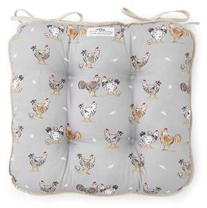 Памучна възглавница за стол 36x34 cm Hen House – Cooksmart ®