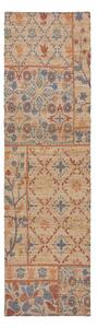 Ръчно изработена пътека със смес от юта в естествен цвят 60x230 cm Taylor Patchwork – Flair Rugs