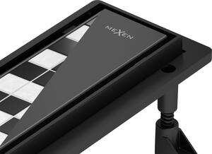 Mexen Flat ABS линеен подов сифон 2в1 70 см, черен - 1769070