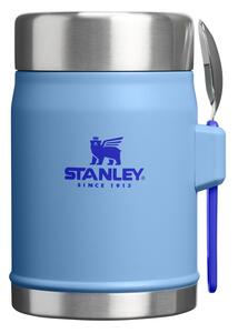 Син термос за храна от неръждаема стомана 400 ml Legendary Food Jar + Spork Blue Sky – Stanley