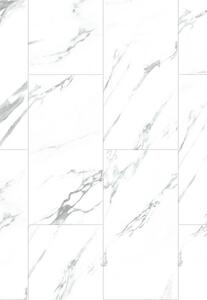 Mexen Glacier White винилови панели 610 x 305 mm LVT Dryback 2,5 mm, подложка, 4 V-фуга, Jazz White - F1451-0610-305-255-4V1-01