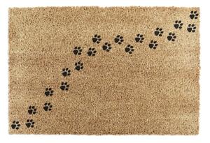 Изтривалка от кокосови влакна 40x60 cm Paw Prints – Artsy Doormats