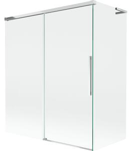 Mexen Rox L параван за вана с 2 крила, плъзгащ се 140 + 70 x 150 см, прозрачен, хром - 8C9L-140-070-01-00