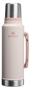 Светлорозов термос от неръждаема стомана 1,4 l Legendary Classic Bottle Hammertone Rose Quartz – Stanley