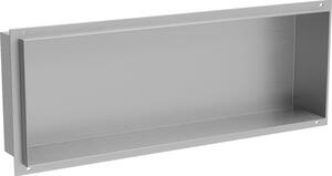 Mexen X-Wall-NR нишова полица без фланец 60 x 20 cm, инокс - 1911602010