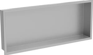 Mexen X-Wall-R вградена полица с борд 75 x 30 см, инокс - 1910753010