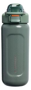Зелена бутилка за пътуване бутилка от неръждаема стомана 470 ml Wellspring Bottle Hammertone Green – Stanley