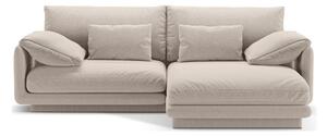 Бежов ъглов диван (десен ъгъл) Torino – Micadoni Home