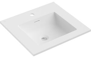 Mexen Otis мивка за вграждане в плот 51 x 46,5 см, бял мат - 25185001