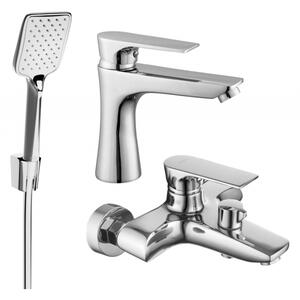 Mexen Axel R62 комплект за вана, хром - 73803R62-00