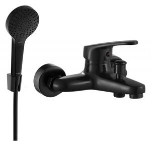 Mexen Erica R05 вана батерия с душ комплект, черен - 74643R05-70
