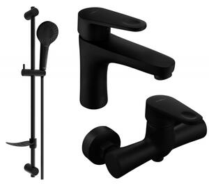 Mexen Kama DF05 комплект за душ, черен - 72504DF05-70