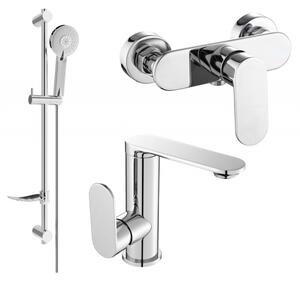 Mexen Milo DF40 душ комплект, хром - 713054DF40-00