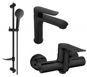 Mexen Pecos DF05 комплект за душ, черен - 72704DF05-70
