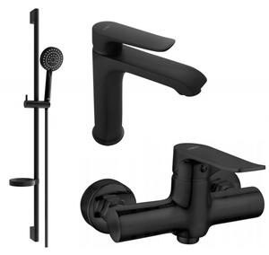 Mexen Pecos DS75 комплект за душ, черен - 72704DS75-70