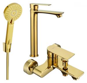 Mexen Royo R40 комплект за вана, златен - 72213R40-50