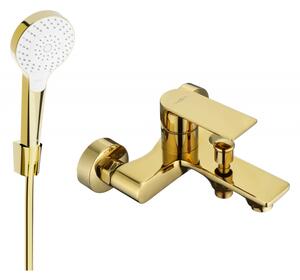Mexen Royo R05 смесител за вана със слушалка, златен - 7223R05-50