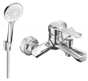 Mexen Sabre R74 батерия за вана с душ комплект, хром - 7213R74-00