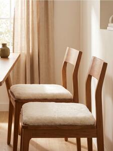 Sinsay - Комплект пухкави възглавници за столове 2 pack - кремав