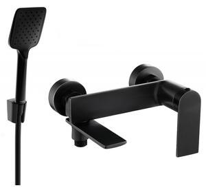 Mexen Zero R62 смесител за вана с душ комплект, черен - 7113R62-70