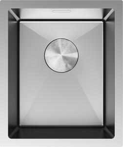 Mexen Trixo стоманена кухненска мивка с една камера 370 x 440 mm, инокс - 6412371000-01