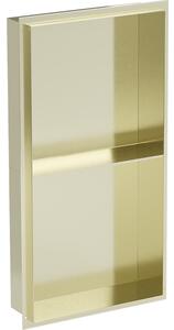 Mexen X-Wall-NR нишева рафт без фланец с рафт 60 x 30 см, злато четка - 1951603010S