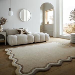 Covor Leo Scallop Border Natural 160x230 cm