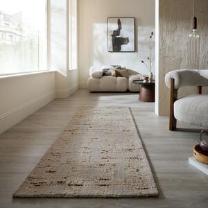Covor traversa Rova Wool Blend Natural 80x300 cm