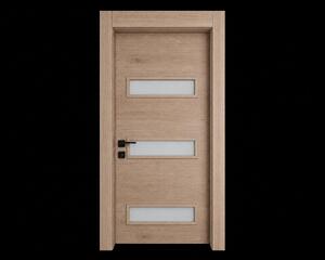 Интериорна врата с каса EUROSTILL MILANO TW 78x205 cm Дъб Мауела