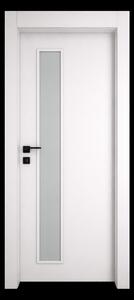 Интериорна врата с каса EUROSTILL MILANO Advanced PW 78x205 cm Бяло
