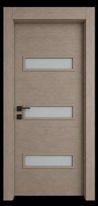 Интериорна врата с каса EUROSTILL TORINO TW 78x205 cm Дъб Гладстоун