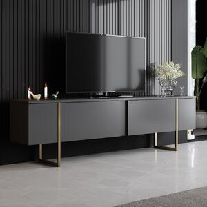 Телевизионен шкаф Luxe Antracit 180x30x50 cm