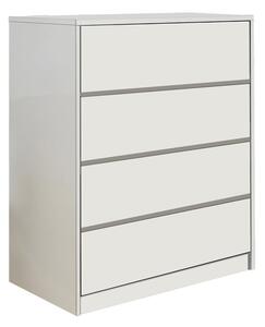 Бял MDF скрин Kuanger 80x40x80 cm