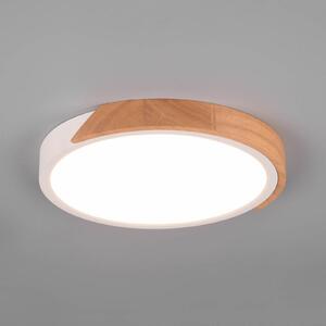 LED осветление за таван Jano, Ø 31,5 cm, 3 000K, бяло