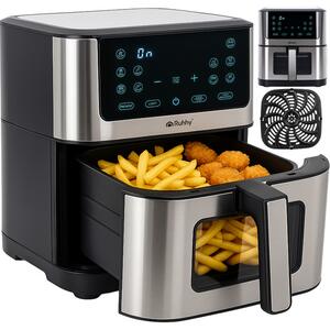 Фритюрник с горещ въздух Air Fryer Ruhhy 25512, 8л, 10 програми