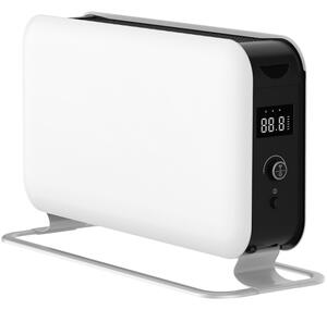 Конвектор за под Mill WiFI Gen 3, 1500W, 20 m2, Wi-fi, Bluetooth, LED дисплей, Функция отворен прозорец, Дистанционно управление, Бял