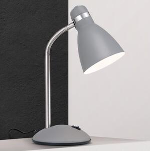 Orion - Настолна лампа SCHOOL 1xE27/40W/230V сива/матов хром