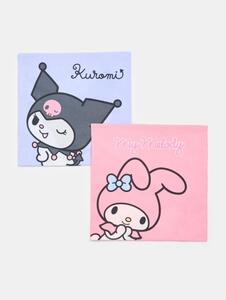 Sinsay - Памучни калъфки за възглавница Hello Kitty and Friends 2 pack - многоцветен