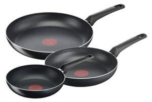 Комплект Тигани Tefal B5569153 Черен Алуминий (3 броя)