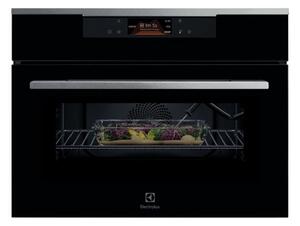 Фурна за вграждане Electrolux KVLBE09X, 44л. обем, 2 нива на печене, сонда за месо, черна