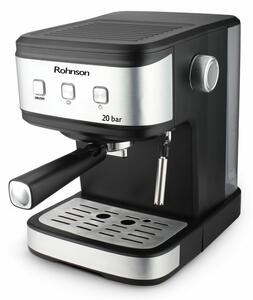 Кафемашина еспресо Rohnson R 987, 850W, 20 bar, капацитет на резервоара за вода 1.5л., черна