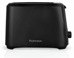 Тостер Rohnson R-2620B, 6 степени на изпичане, функция за размразяване и франзела, 700W